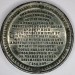 Настольная медаль Великая выставка промышленных работ всех народов Хрустальный дворец 1851 год